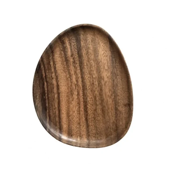 Wooden Plate Smooth Surface Fine Workmanship Anti-deformed Japanese Style Sushi Pan Home Holiday Decor for Gift - Image 6