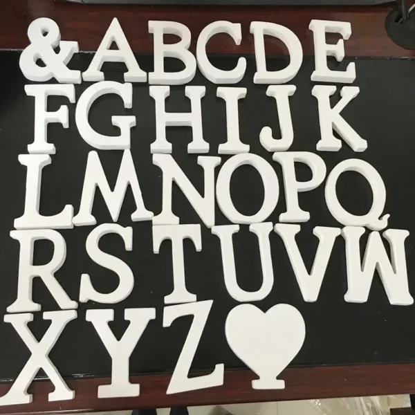 DIY Home Decor Wooden Letters Alphabet Word Bridal Wedding Party Home Decor Nautical Decor Supplies Ornaments Wholesale